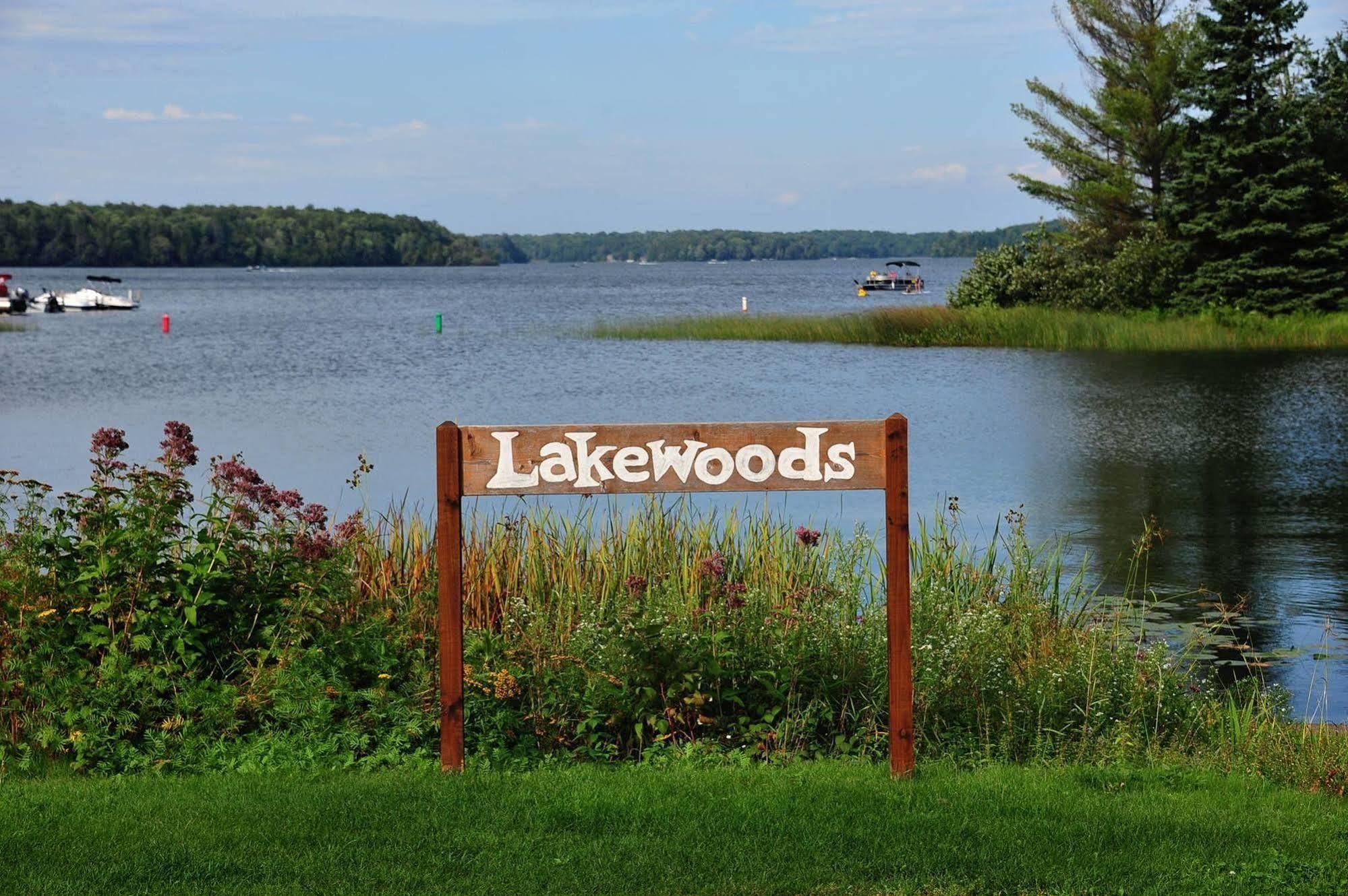 Lakewoods Resort & Golf Namekagon Exteriör bild